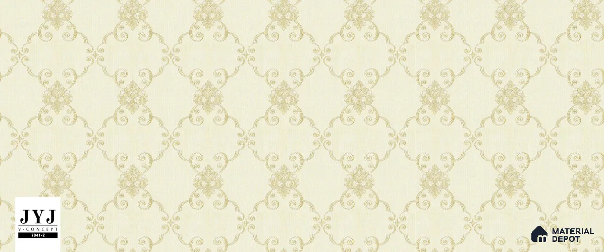 7941-2 | 5 Meter x 42 Inches Patterned Look Wallpaper - 57.41 Sq. Ft. | Minimum 15% wastage during installation