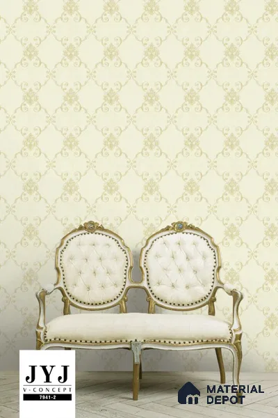 7941-2 | 5 Meter x 42 Inches Patterned Look Wallpaper - 57.41 Sq. Ft. | Minimum 15% wastage during installation