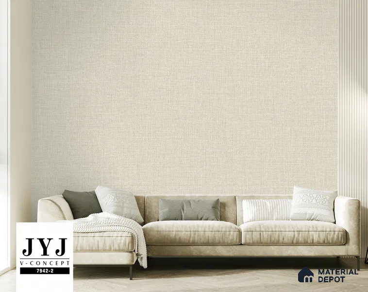 7942-2 | 5 Meter x 42 Inches Texture Look Wallpaper - 57.41 Sq. Ft. | Minimum 15% wastage during installation