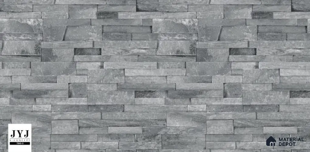 7943-3 | 5 Meter x 42 Inches Brick Look Wallpaper - 57.41 Sq. Ft. | Minimum 15% wastage during installation
