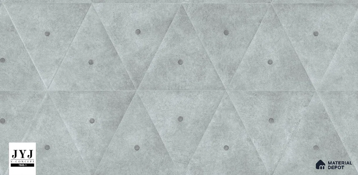 7945-1 | 5 Meter x 42 Inches Geometric Look Wallpaper - 57.41 Sq. Ft. | Minimum 15% wastage during installation