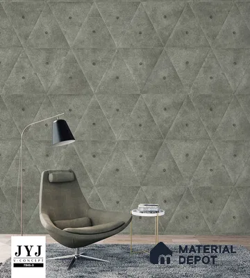 7945-3 | 5 Meter x 42 Inches Geometric Look Wallpaper - 57.41 Sq. Ft. | Minimum 15% wastage during installation