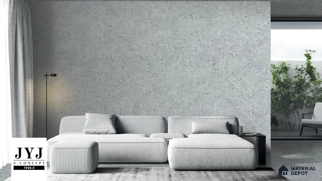 7946-2 | 5 Meter x 42 Inches Texture Look Wallpaper - 57.41 Sq. Ft. | Minimum 15% wastage during installation