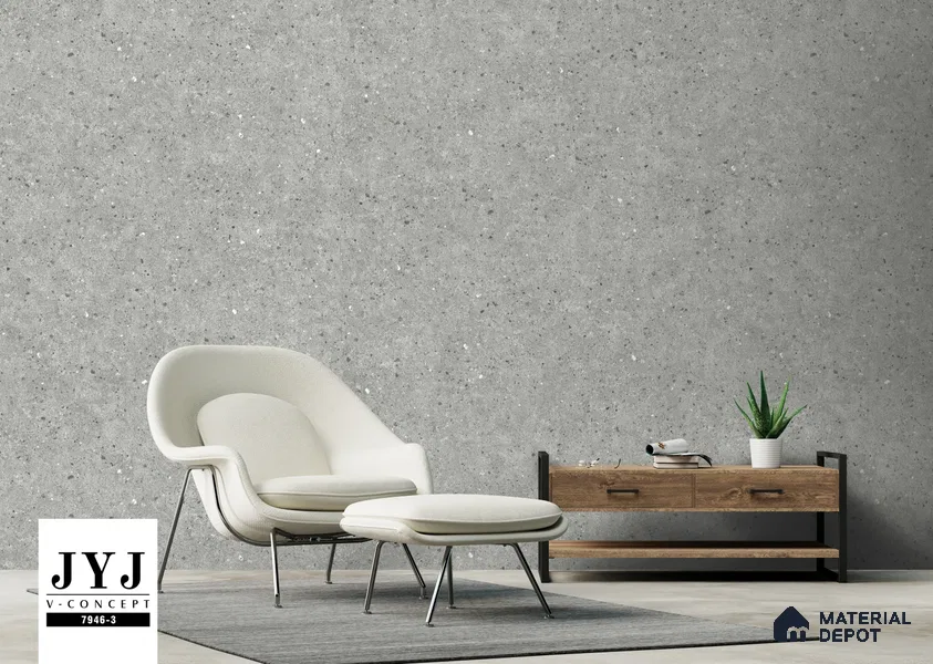 7946-3 | 5 Meter x 42 Inches Texture Look Wallpaper - 57.41 Sq. Ft. | Minimum 15% wastage during installation