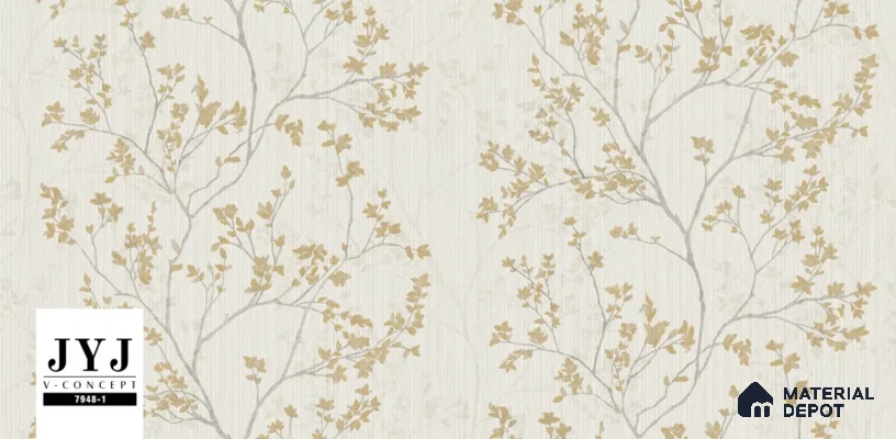 7948-1 | 5 Meter x 42 Inches Chinoiserie Look Wallpaper - 57.41 Sq. Ft. | Minimum 15% wastage during installation