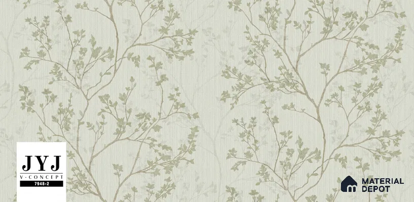 7948-2 | 5 Meter x 42 Inches Chinoiserie Look Wallpaper - 57.41 Sq. Ft. | Minimum 15% wastage during installation