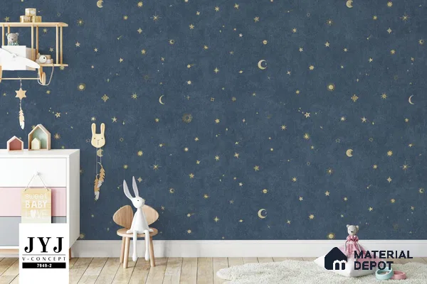 7949-2 | 5 Meter x 42 Inches Space Look Wallpaper - 57.41 Sq. Ft. | Minimum 15% wastage during installation