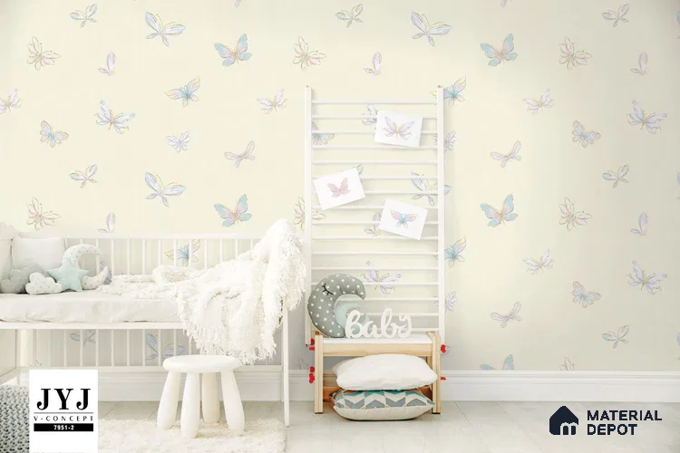 7951-2 | 5 Meter x 42 Inches Patterned Look Wallpaper - 57.41 Sq. Ft. | Minimum 15% wastage during installation