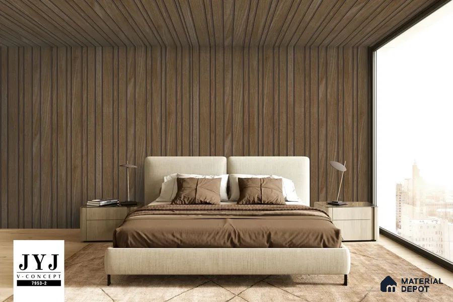 7953-2 | 5 Meter x 42 Inches Wood Look Wallpaper - 57.41 Sq. Ft. | Minimum 15% wastage during installation