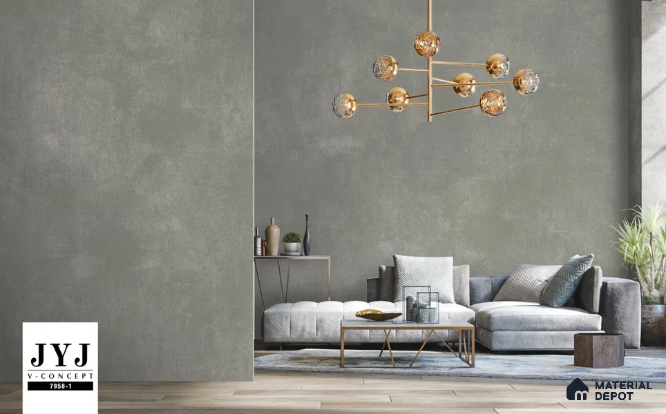 7958-1 | 5 Meter x 42 Inches Texture Look Wallpaper - 57.41 Sq. Ft. | Minimum 15% wastage during installation