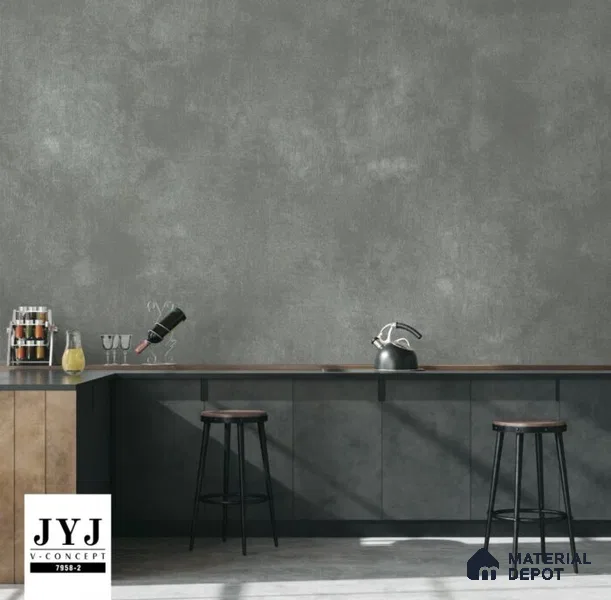 7958-2 | 5 Meter x 42 Inches Texture Look Wallpaper - 57.41 Sq. Ft. | Minimum 15% wastage during installation