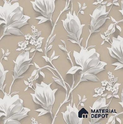 8003 | 10 Meter x 21 Inches Florals Look Wallpaper - 57.37 Sq. Ft. | Minimum 15% wastage during installation