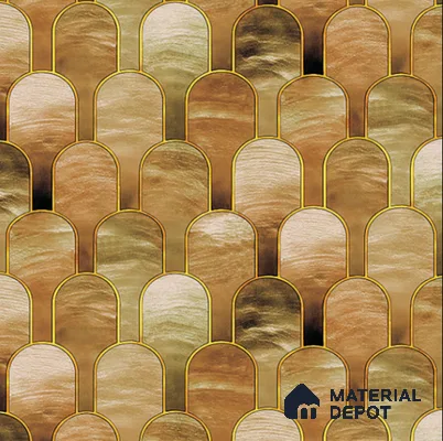 8006 | 10 Meter x 21 Inches Patterned Look Wallpaper - 57.37 Sq. Ft. | Minimum 15% wastage during installation