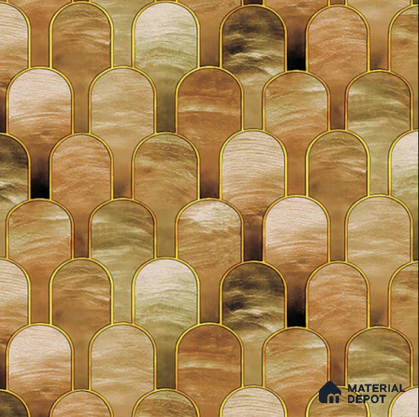 8006 | 10 Meter x 21 Inches Patterned Look Wallpaper - 57.37 Sq. Ft. | Minimum 15% wastage during installation