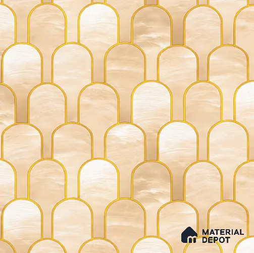 8008 | 10 Meter x 21 Inches Patterned Look Wallpaper - 57.37 Sq. Ft. | Minimum 15% wastage during installation