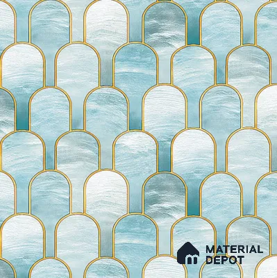 8010 | 10 Meter x 21 Inches Patterned Look Wallpaper - 57.37 Sq. Ft. | Minimum 15% wastage during installation