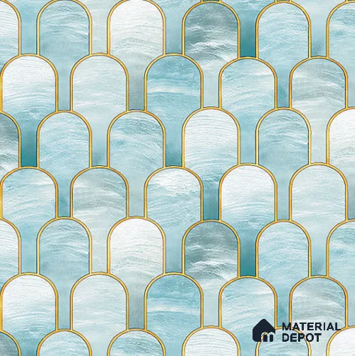 8010 | 10 Meter x 21 Inches Patterned Look Wallpaper - 57.37 Sq. Ft. | Minimum 15% wastage during installation