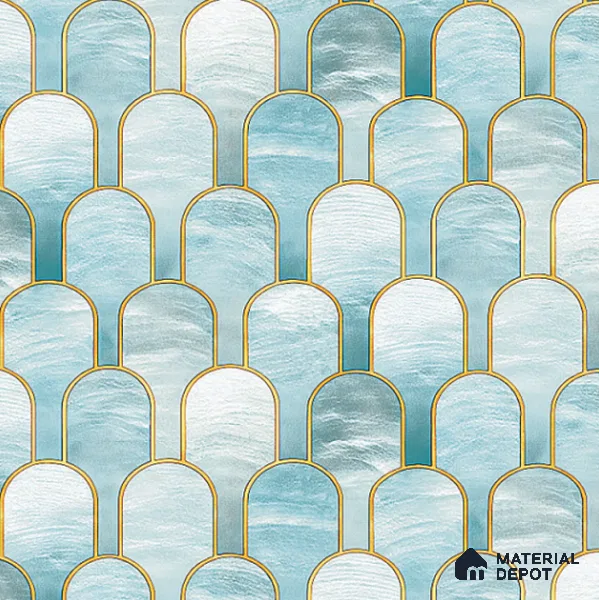 8010 | 10 Meter x 21 Inches Patterned Look Wallpaper - 57.37 Sq. Ft. | Minimum 15% wastage during installation