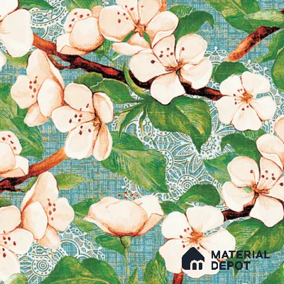 8011 | 10 Meter x 21 Inches Florals Look Wallpaper - 57.37 Sq. Ft. | Minimum 15% wastage during installation