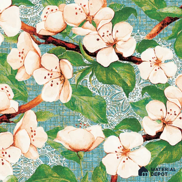8011 | 10 Meter x 21 Inches Florals Look Wallpaper - 57.37 Sq. Ft. | Minimum 15% wastage during installation