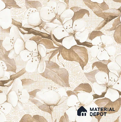 8012 | 10 Meter x 21 Inches Florals Look Wallpaper - 57.37 Sq. Ft. | Minimum 15% wastage during installation