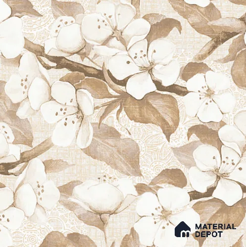 8012 | 10 Meter x 21 Inches Florals Look Wallpaper - 57.37 Sq. Ft. | Minimum 15% wastage during installation
