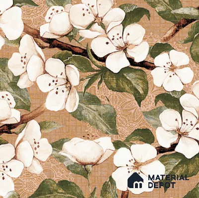 8013 | 10 Meter x 21 Inches Florals Look Wallpaper - 57.37 Sq. Ft. | Minimum 15% wastage during installation