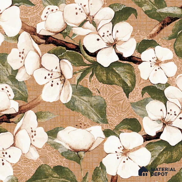8013 | 10 Meter x 21 Inches Florals Look Wallpaper - 57.37 Sq. Ft. | Minimum 15% wastage during installation