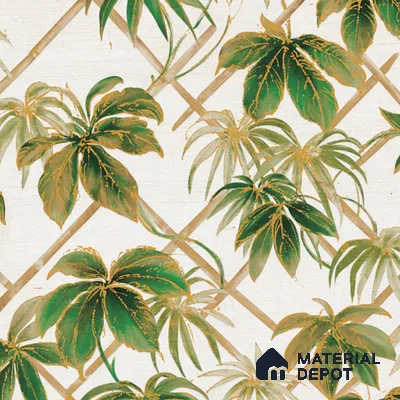 8031 | 10 Meter x 21 Inches Florals Look Wallpaper - 57.37 Sq. Ft. | Minimum 15% wastage during installation