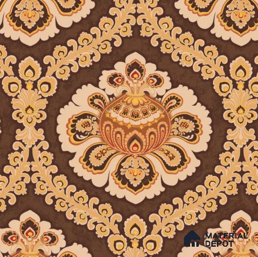 8044 | 10 Meter x 21 Inches Patterned Look Wallpaper - 57.37 Sq. Ft. | Minimum 15% wastage during installation
