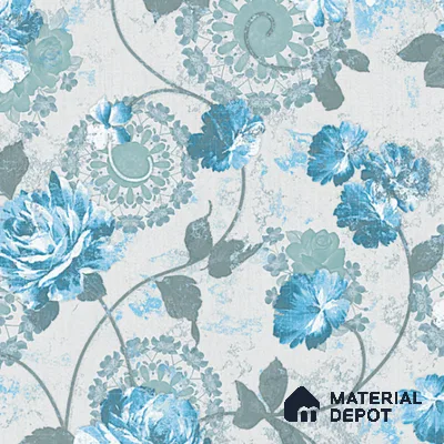 8061 | 10 Meter x 21 Inches Florals Look Wallpaper - 57.37 Sq. Ft. | Minimum 15% wastage during installation