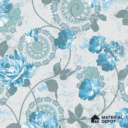 8061 | 10 Meter x 21 Inches Florals Look Wallpaper - 57.37 Sq. Ft. | Minimum 15% wastage during installation