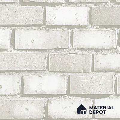 8066 | 10 Meter x 21 Inches Brick Look Wallpaper - 57.37 Sq. Ft. | Minimum 15% wastage during installation