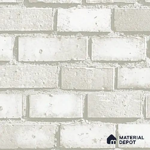 8066 | 10 Meter x 21 Inches Brick Look Wallpaper - 57.37 Sq. Ft. | Minimum 15% wastage during installation