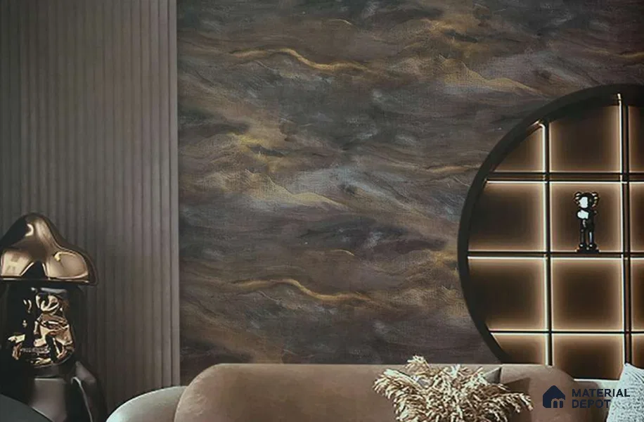 88106 | 5 Meter x 42 Inches Texture Look Wallpaper - 57.41 Sq. Ft. | Minimum 15% wastage during installation