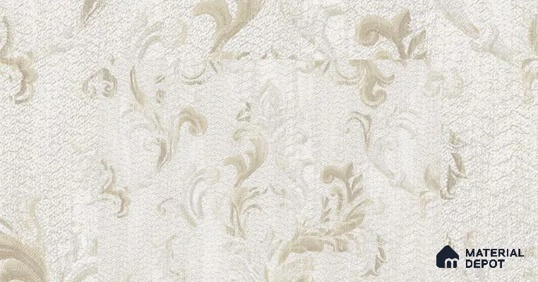 88598-2 | 5 Meter x 42 Inches Damask Look Wallpaper - 57.41 Sq. Ft. | Minimum 15% wastage during installation