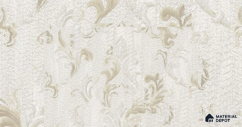 88598-2 | 5 Meter x 42 Inches Damask Look Wallpaper - 57.41 Sq. Ft. | Minimum 15% wastage during installation