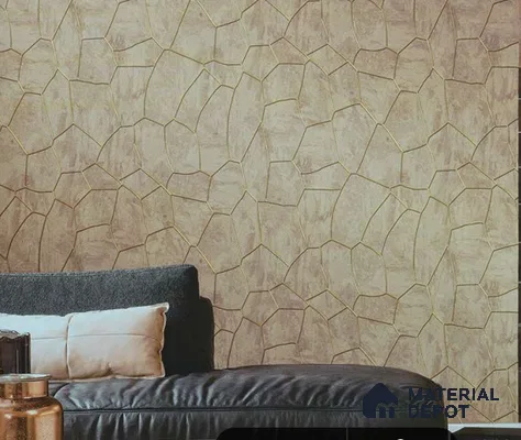 88604 | 5 Meter x 42 Inches Patterned Look Wallpaper - 57.41 Sq. Ft. | Minimum 15% wastage during installation