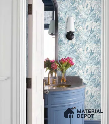 88616-4 | 5 Meter x 42 Inches Florals Look Wallpaper - 57.41 Sq. Ft. | Minimum 15% wastage during installation