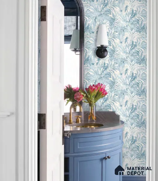 88616-4 | 5 Meter x 42 Inches Florals Look Wallpaper - 57.41 Sq. Ft. | Minimum 15% wastage during installation