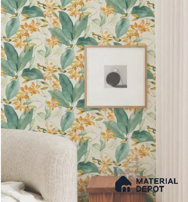88620-1 | 5 Meter x 42 Inches Florals Look Wallpaper - 57.41 Sq. Ft. | Minimum 15% wastage during installation