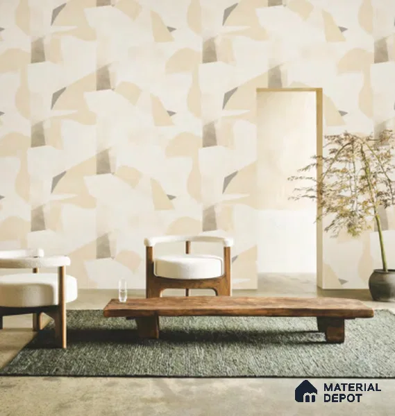 88631-2 | 5 Meter x 42 Inches Abstract Look Wallpaper - 57.41 Sq. Ft. | Minimum 15% wastage during installation