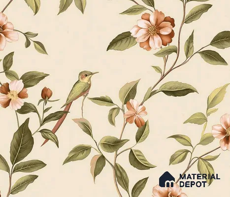 88655-3 | 4 Meter x 42 Inches Florals Look Wallpaper - 45.93 Sq. Ft.