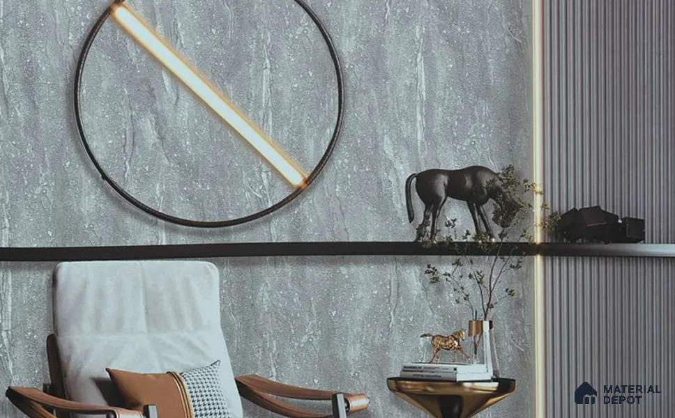 88704 | 5 Meter x 42 Inches Texture Look Wallpaper - 57.41 Sq. Ft. | Minimum 15% wastage during installation