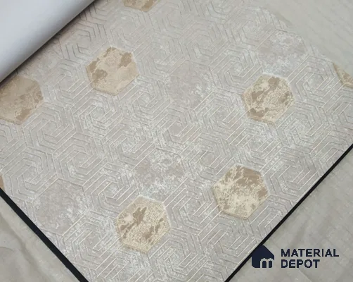 888012 | 10 Meter x 21 Inches Patterned Look Wallpaper - 57.05 Sq. Ft. | Minimum 15% wastage during installation