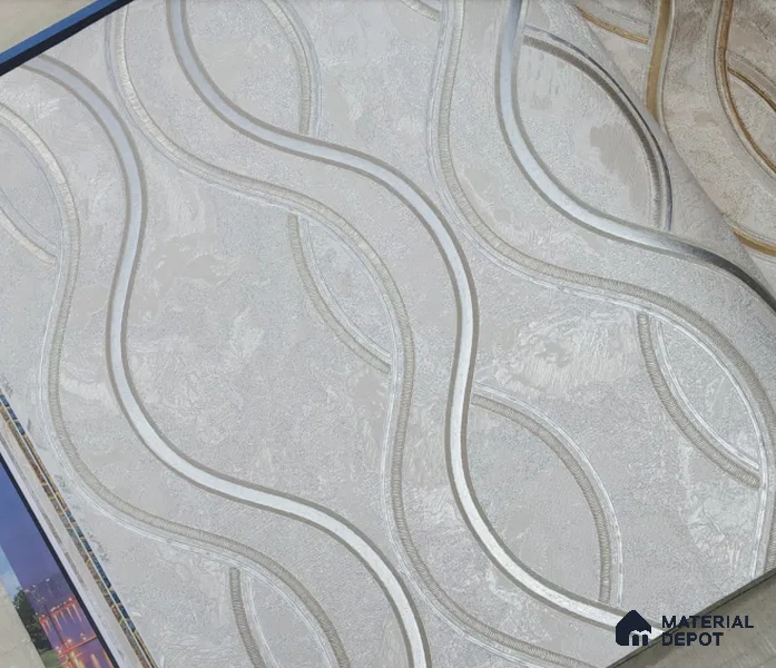 888022 | 10 Meter x 21 Inches Patterned Look Wallpaper - 57.05 Sq. Ft. | Minimum 15% wastage during installation