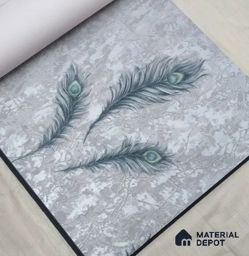 888023 | 10 Meter x 21 Inches Patterned Look Wallpaper - 57.05 Sq. Ft. | Minimum 15% wastage during installation