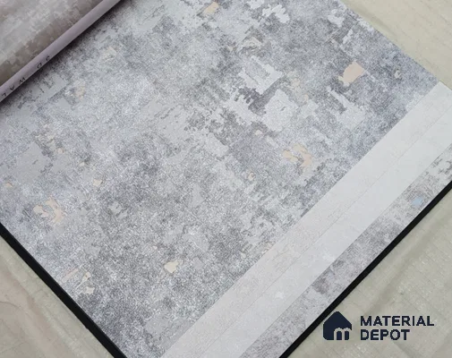 888031 | 10 Meter x 21 Inches Texture Look Wallpaper - 57.05 Sq. Ft. | Minimum 15% wastage during installation