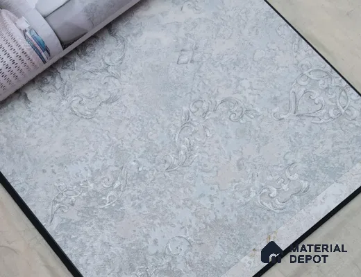 888046 | 10 Meter x 21 Inches Damask Look Wallpaper - 57.05 Sq. Ft. | Minimum 15% wastage during installation
