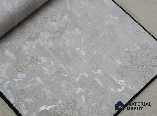 888049 | 10 Meter x 21 Inches Damask Look Wallpaper - 57.05 Sq. Ft. | Minimum 15% wastage during installation